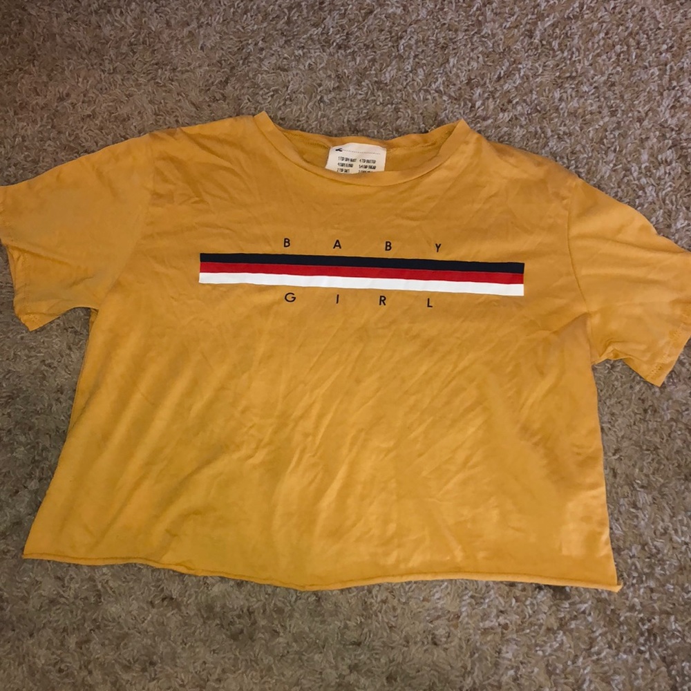 “Baby Girl” cropped tee